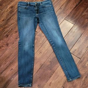 American Eagle Hi rise jegging 10 long